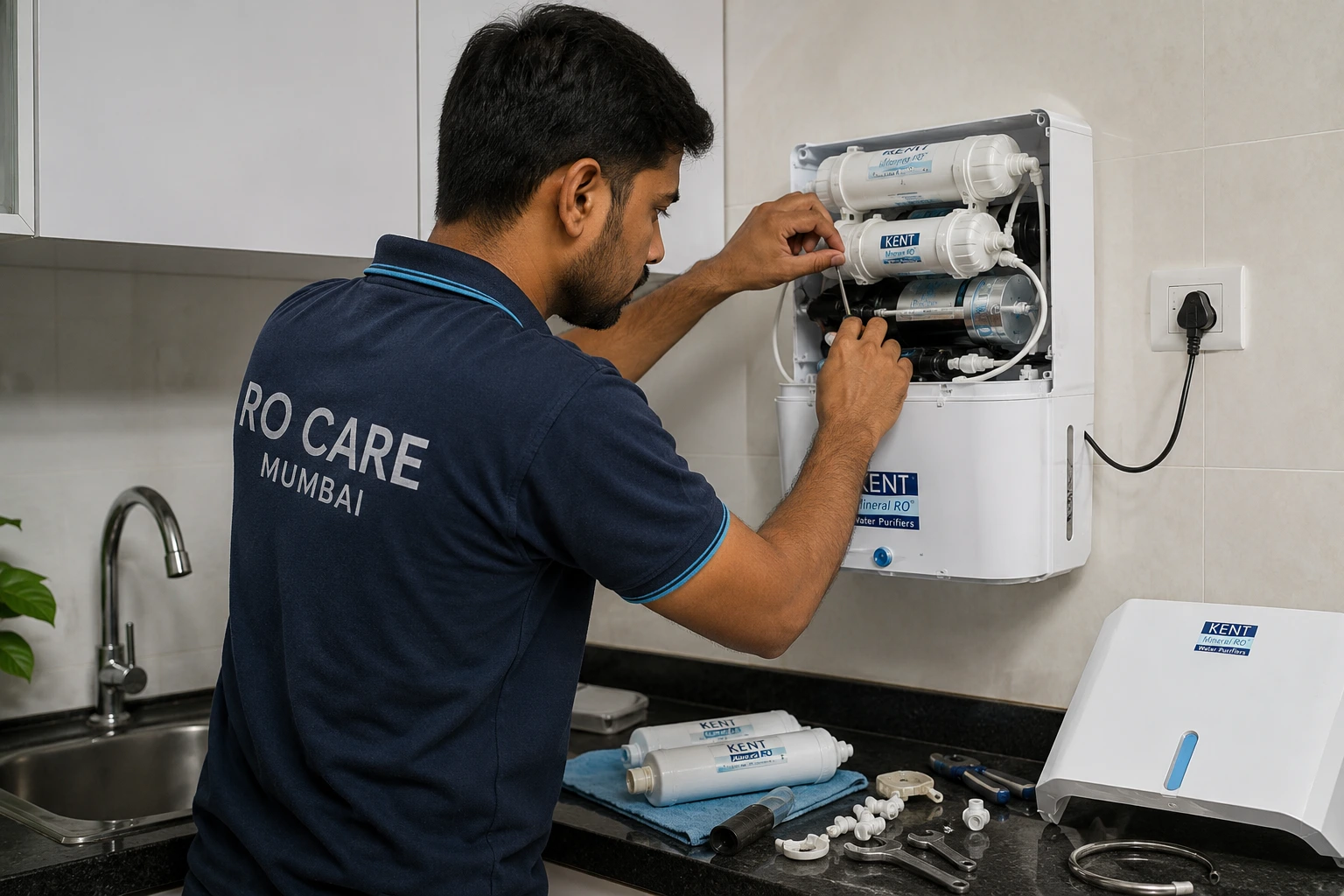 ro care mumbai reapiring kent ro filter